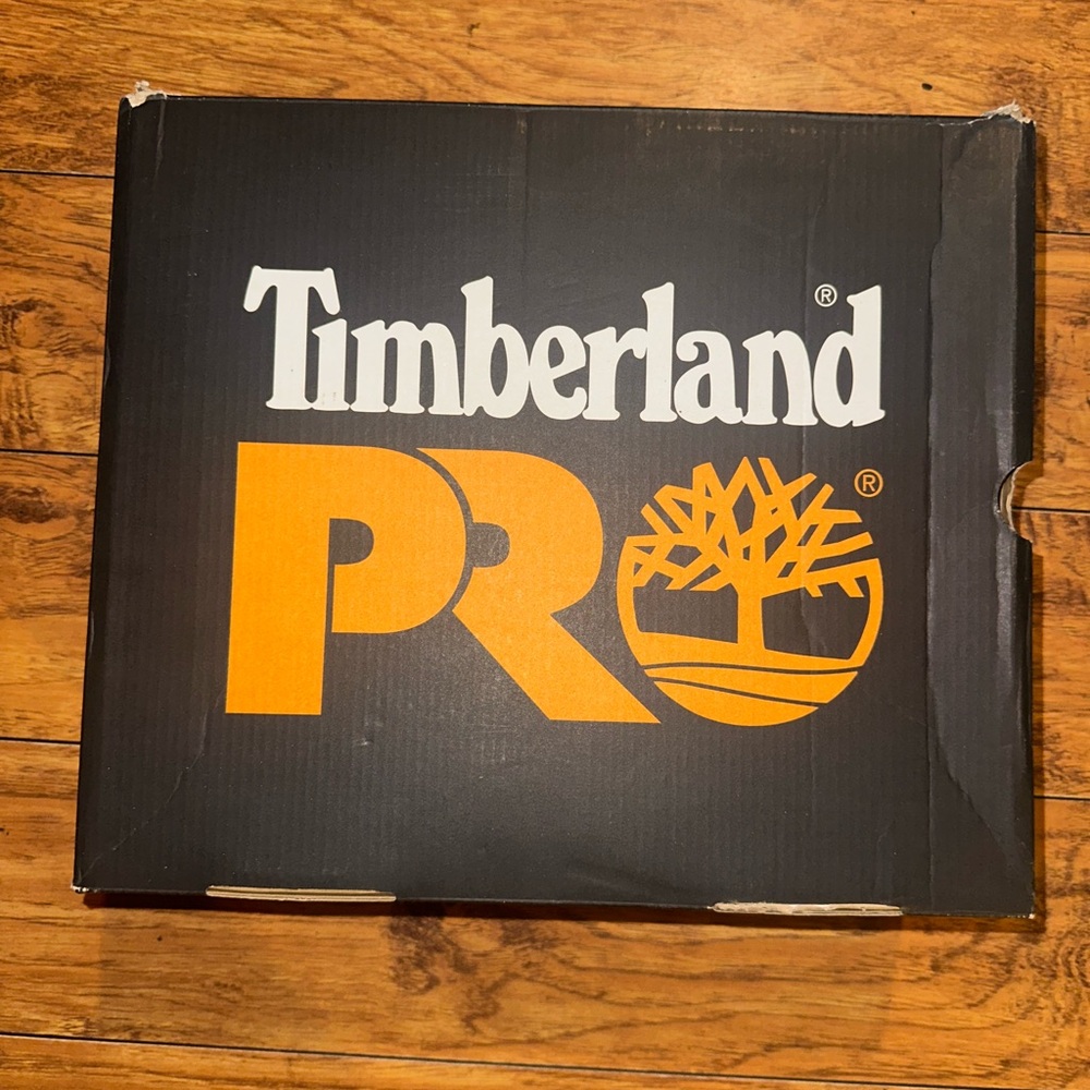 Timberland PRO Men's Tan and Black Leather Boots - Picture 6 of 6